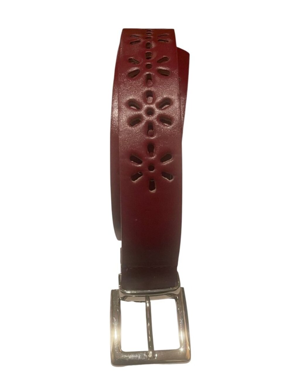 Bohemian Hollow Flower Leather Belt